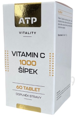 Levně ATP Nutrition Vitality Vitamin C 1000 mg šípek 60 tablet