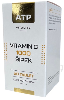 ATP Nutrition Vitality Vitamin C 1000 mg šípek 60 tablet