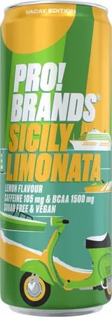 FCB AminoPRO (ProBrands BCAA Drink) 330 ml - Sicily Limonata