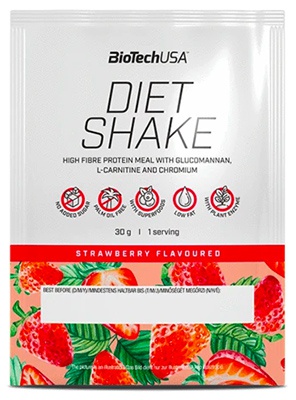 Levně Biotech USA BioTechUSA Diet Shake 30 g - jahoda