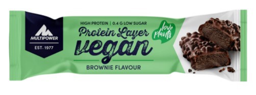 Levně Multipower Vegan Protein Layer 55 g - brownie