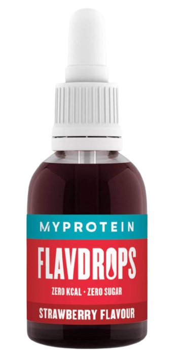 MyProtein FlavDrops 50 ml Příchuť: Jahoda