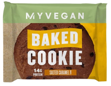 MyProtein Vegan Baked cookie 75g - slaný karamel