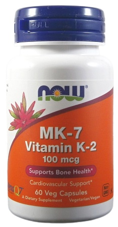 Levně Now Foods Vitamin K2 jako MK-7 100 mcg 60 kapslí