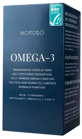 Nordbo Scandinavian Omega-3 Trout Oil 200 ml