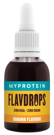 MyProtein FlavDrops 50 ml - banán