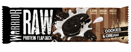 Warrior Raw Protein Flapjack 75 g - cookies & cream
