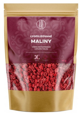 BrainMax Pure Lyofilizované ovoce 45 g - maliny