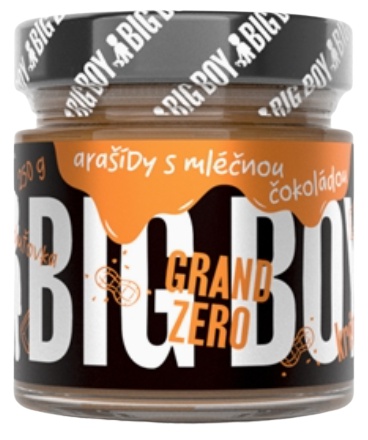 Big Boy Grand Zero s mléčnou čokoládou 250 g