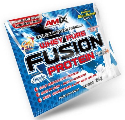 Amix Nutrition Amix Whey Pure Fusion Protein 30 g - arašídy/čokoláda/karamel