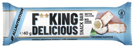 Levně All Nutrition AllNutrition F**king Delicious Snack Bar 40 g - kokos