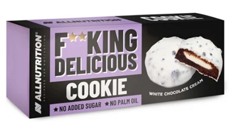Levně All Nutrition AllNutrition F**king Delicious Cookie 128 g - bílá čokoláda