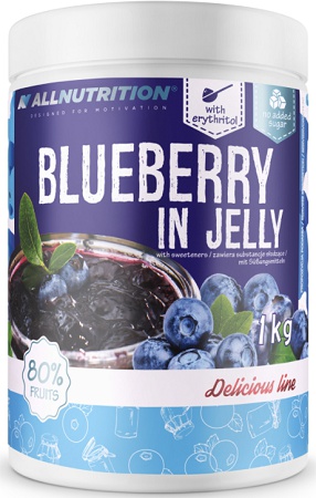 Levně All Nutrition AllNutrition Frulove in Jelly 1000 g - borůvka