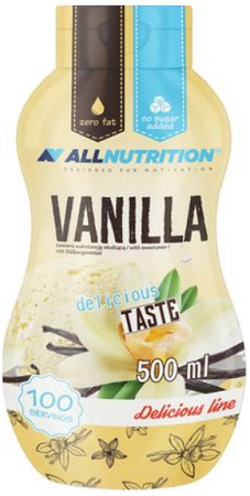 All Nutrition AllNutrition Sweet Sauce 500 ml - vanilka