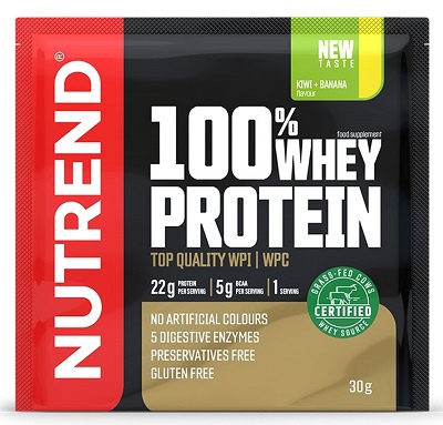 Levně Nutrend 100% Whey Protein 30 g - jahoda