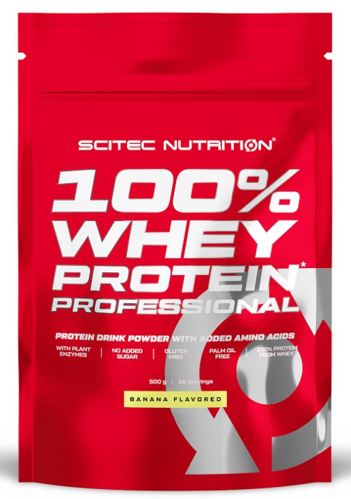 Levně Scitec Nutrition Scitec 100% Whey Protein Professional 500 g - kiwi/banán