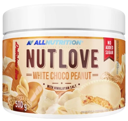 Levně All Nutrition AllNutrition Nutlove 500 g - bílá čokoláda/arašídy