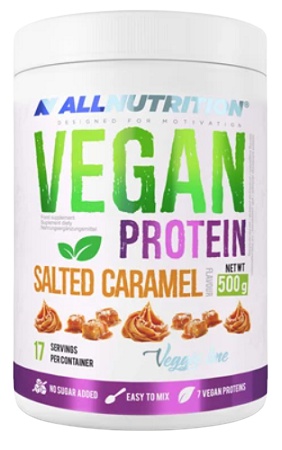 Levně All Nutrition AllNutrition Vegan Protein 500 g - slaný karamel
