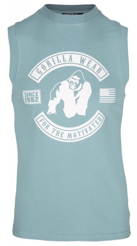Gorilla Wear Pánské tílko Tulsa Blue - M