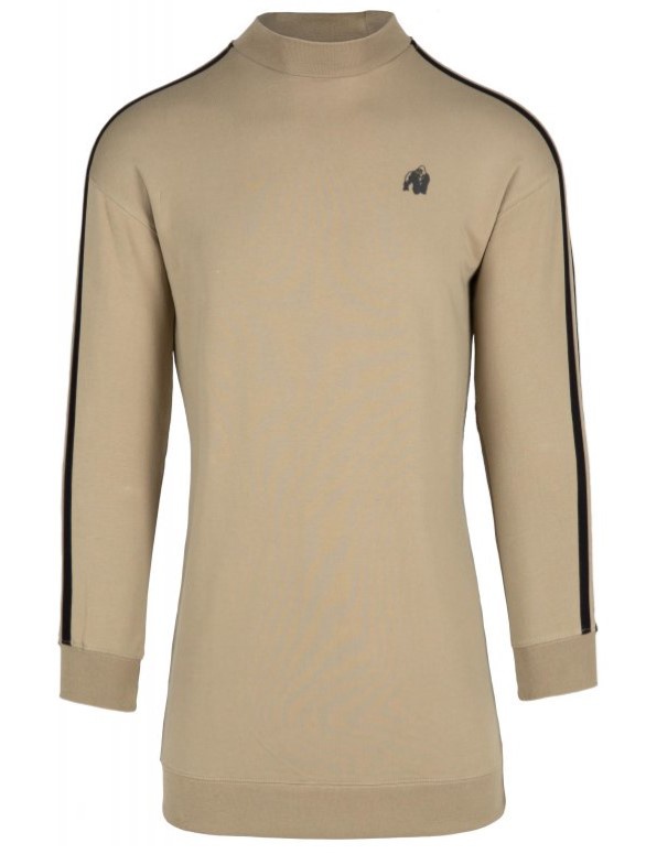 Gorilla Wear Isabella Mikino-šaty hráškově zelené - S