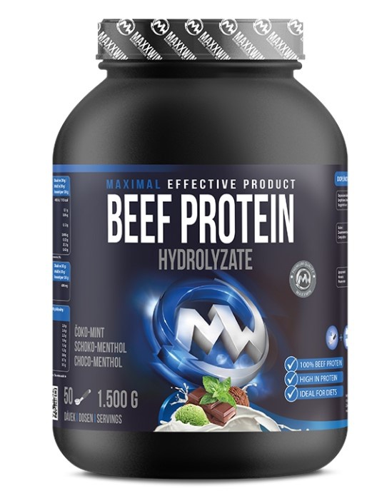 Levně MAXXWIN Beef Protein Hydrolyzate 1500 g - čoko/mint