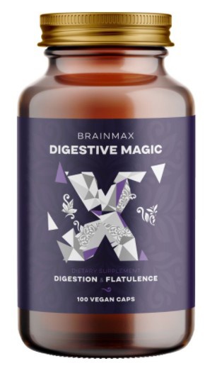 Levně BrainMax Digestive Magic 100 rostlinných kapslí