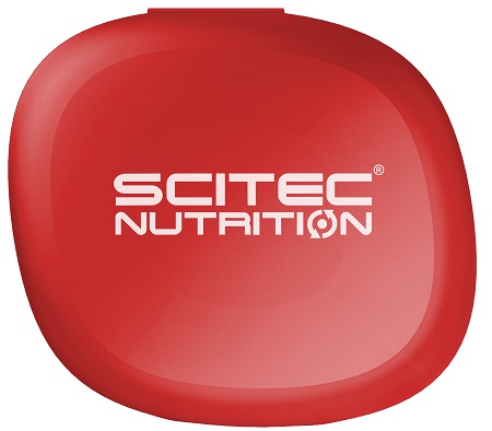 Levně Scitec Nutrition Scitec Pillbox červený (zásobník na tablety)