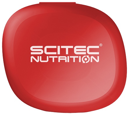 Scitec Nutrition Scitec Pillbox červený (zásobník na tablety)