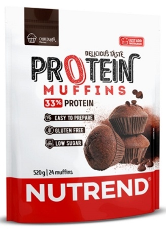 Levně Nutrend Protein Muffins 520 g - čokoláda