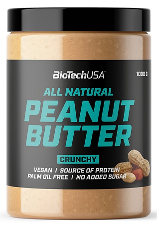 Biotech USA BiotechUSA Arašídové máslo 1000 g - křupavé