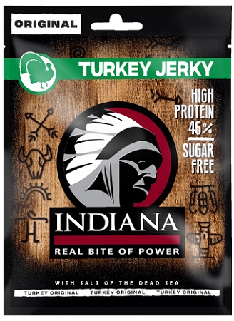 Indiana Jerky sušené maso 25g - Krůtí