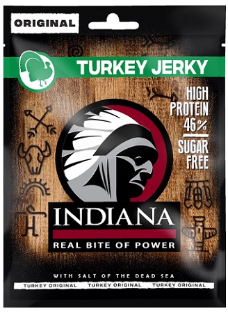 Levně Indiana Jerky sušené maso 25g - Krůtí