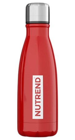 Nutrend Nerezová láhev červená 500 ml