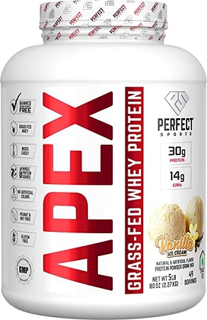 Perfect Sports Apex Grass-Fed 100% Whey protein 2270 g - čokoláda/arašídové máslo