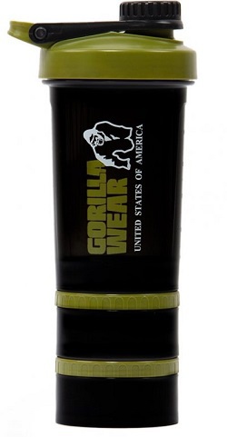 Levně Gorilla Wear Shaker 2go - černá/army zelená