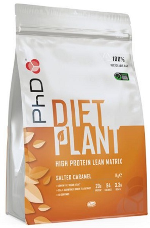 Levně PhD Nutrition PhD Diet Plant Protein 1000 g - slaný karamel