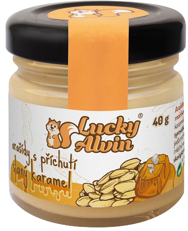 Lucky Alvin Arašídy s příchutí slaný karamel 40 g