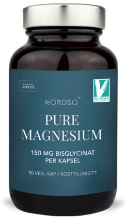 Levně Nordbo Pure Magnesium (Hořčík) 90 kapslí