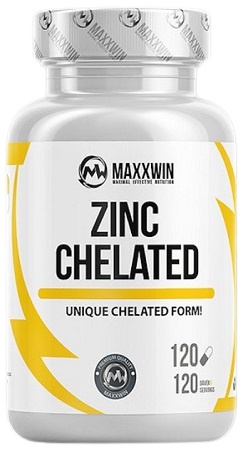 Levně MAXXWIN Zinc Chelated 120 kapslí