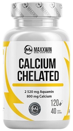 Levně MAXXWIN Calcium Chelated 120 kapslí