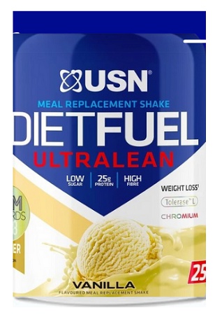 Levně USN (Ultimate Sports Nutrition) USN Diet Fuel Ultralean 55 g - vanilka