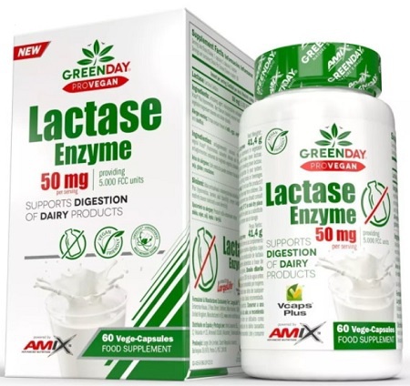 Levně Amix Nutrition Amix GreenDay ProVEGAN Lactase Enzyme 60 kapslí