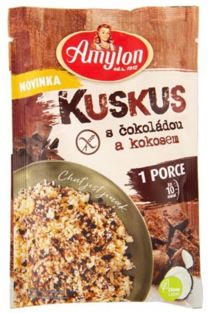 Levně Amylon Kuskus 75 g - s čokoládou a kokosem