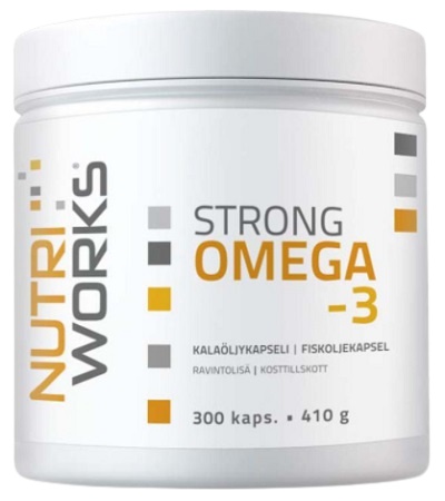 Levně NutriWorks Omega 3 Strong 300 kapslí