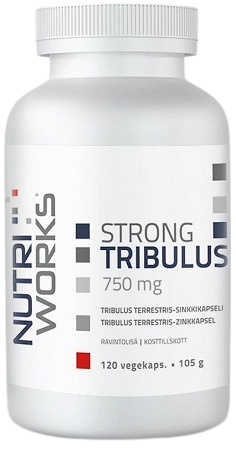 NutriWorks Tribulus Terrestris 750mg 120 kapslí