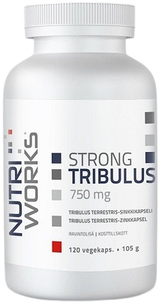 Levně NutriWorks Tribulus Terrestris 750mg 120 kapslí