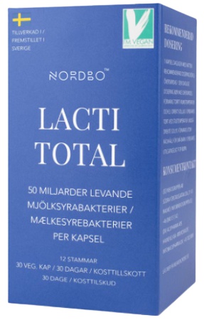 Levně Nordbo Lacti Total (Probiotika) 30 kapslí