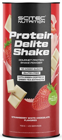 Levně Scitec Nutrition Scitec Protein Delite Shake 700 g - jahoda/bílá čokoláda