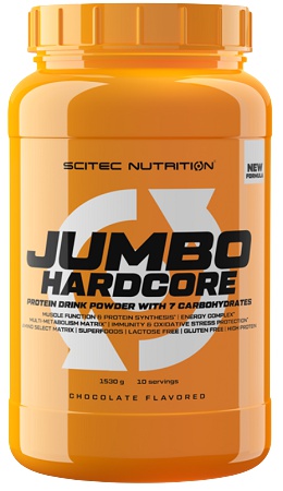 Scitec Nutrition Scitec Jumbo Hardcore 1530 g - čokoláda