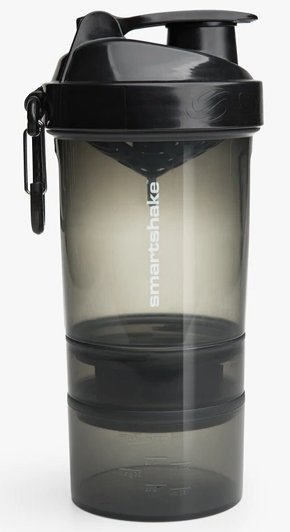 SmartShake Original 2GO 600 ml - Gunsmoke Black